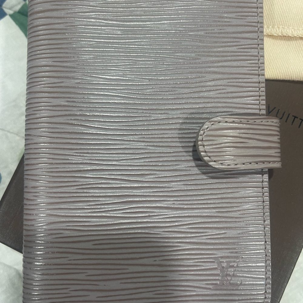 Louis Vuitton Epi Leather Notebook Cover — Eggplant - Picture 2 of 7